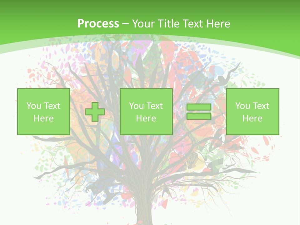 Environment Card Blank PowerPoint Template