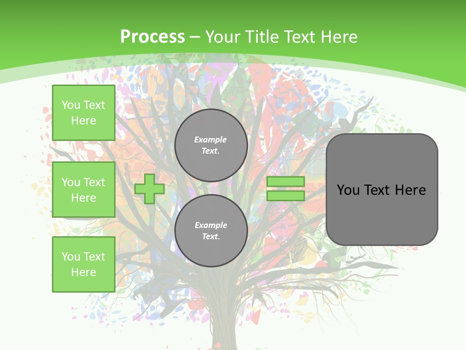 Environment Card Blank PowerPoint Template