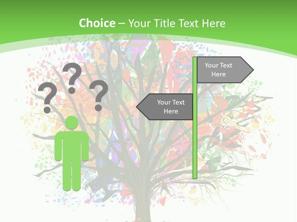 Environment Card Blank PowerPoint Template