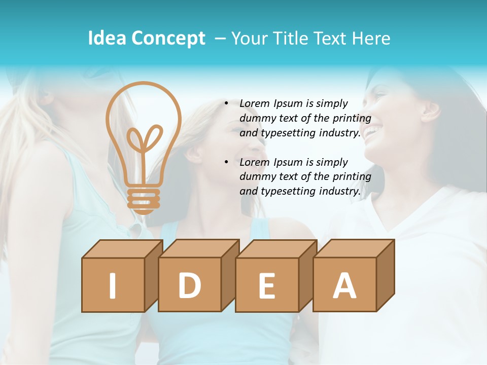 Happiness Hat Fun PowerPoint Template