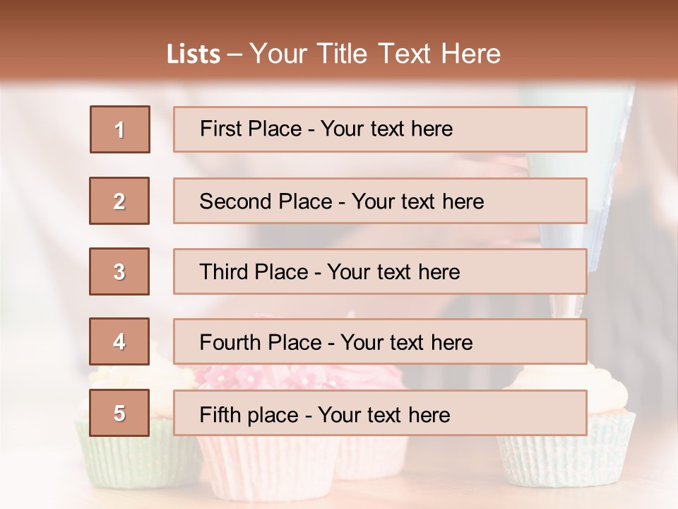 Lifestyle Cook Piping PowerPoint Template