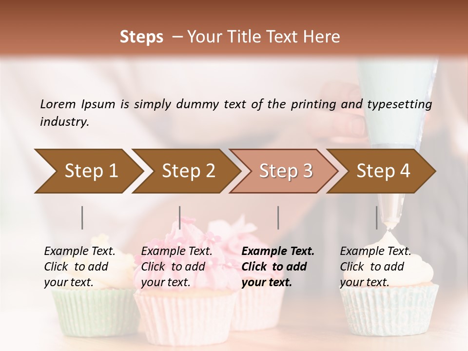 Lifestyle Cook Piping PowerPoint Template
