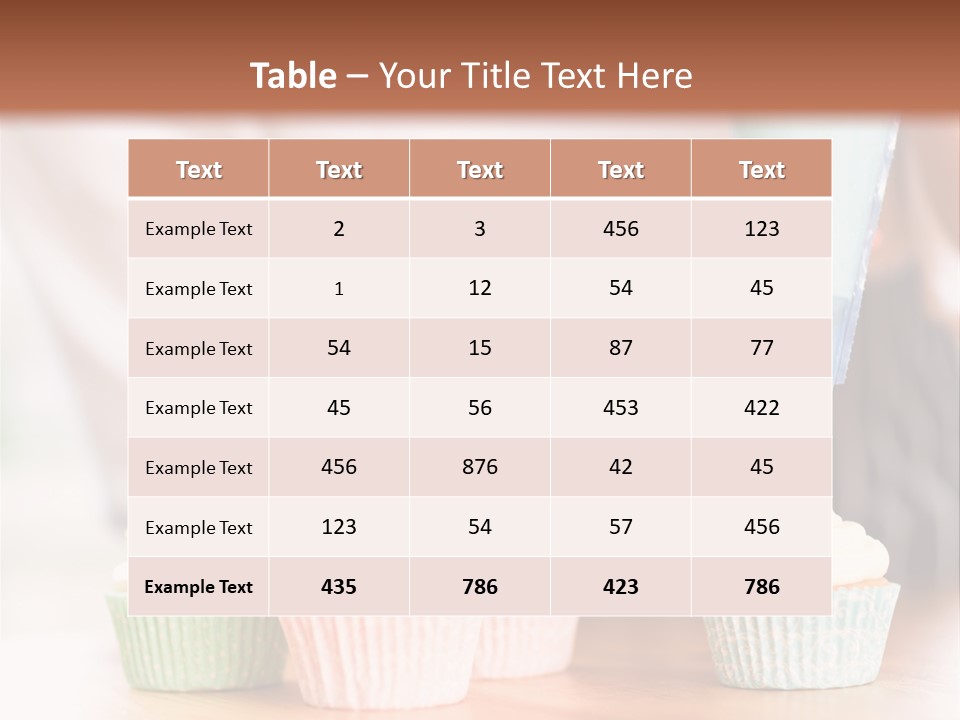 Lifestyle Cook Piping PowerPoint Template