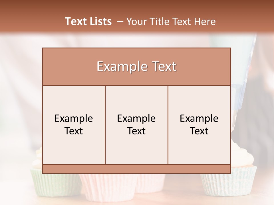 Lifestyle Cook Piping PowerPoint Template