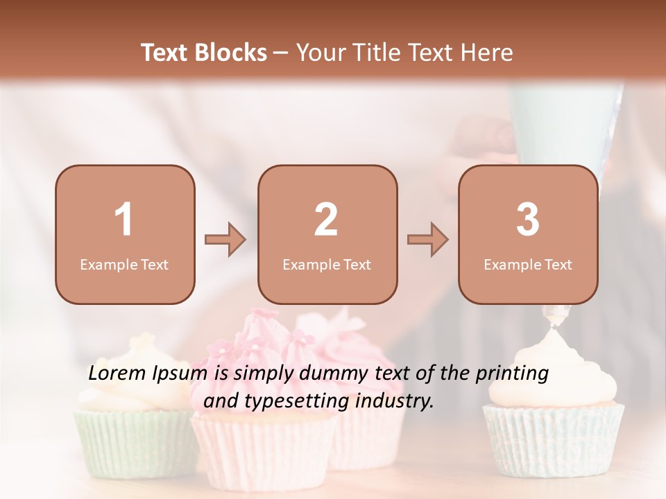 Lifestyle Cook Piping PowerPoint Template