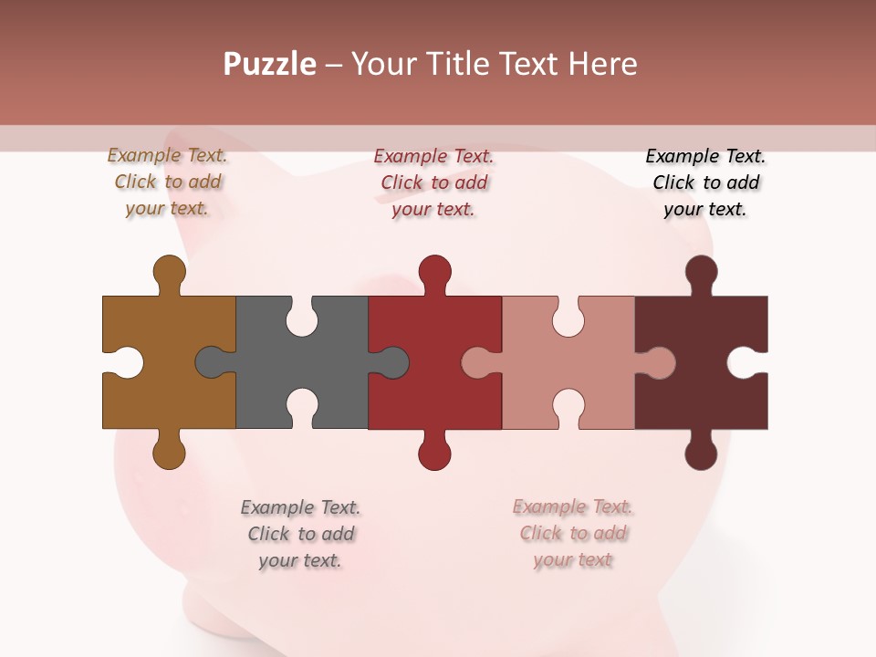 Box Retirement Cash PowerPoint Template