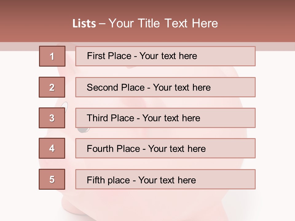 Box Retirement Cash PowerPoint Template