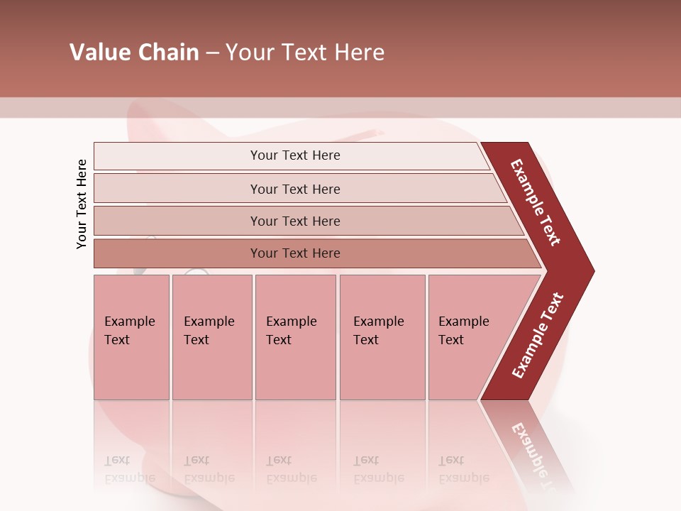 Box Retirement Cash PowerPoint Template