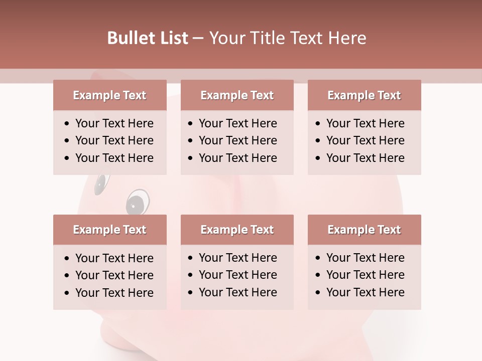 Box Retirement Cash PowerPoint Template