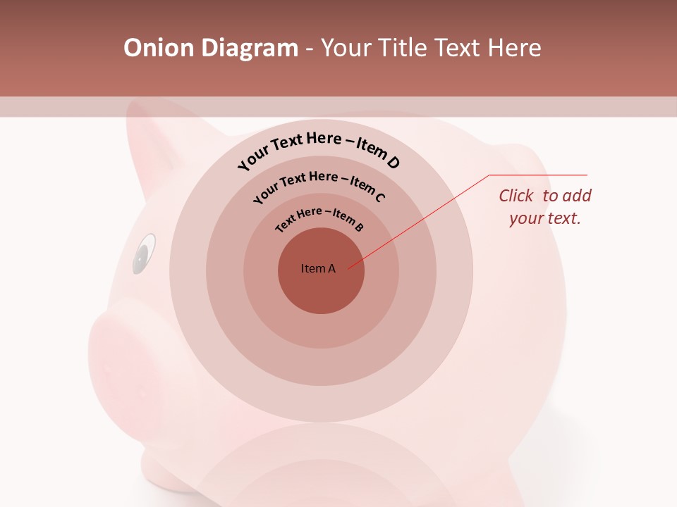 Box Retirement Cash PowerPoint Template