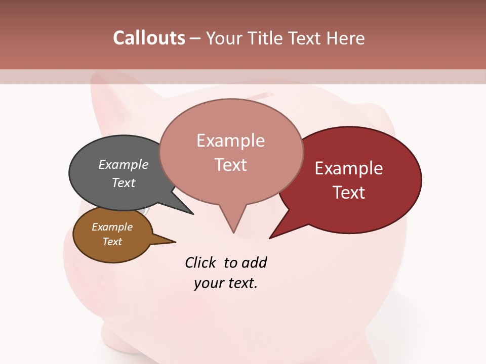 Box Retirement Cash PowerPoint Template