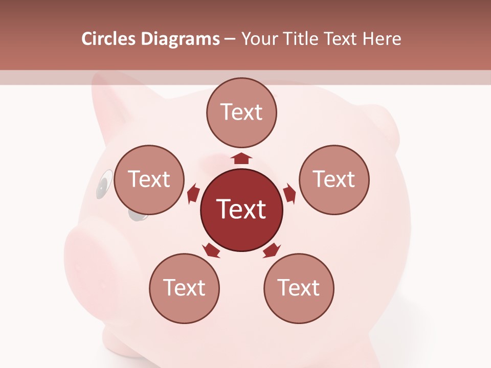 Box Retirement Cash PowerPoint Template