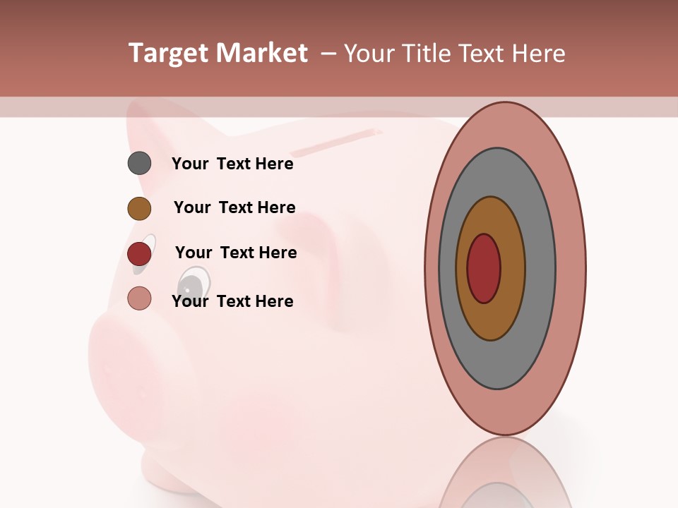 Box Retirement Cash PowerPoint Template