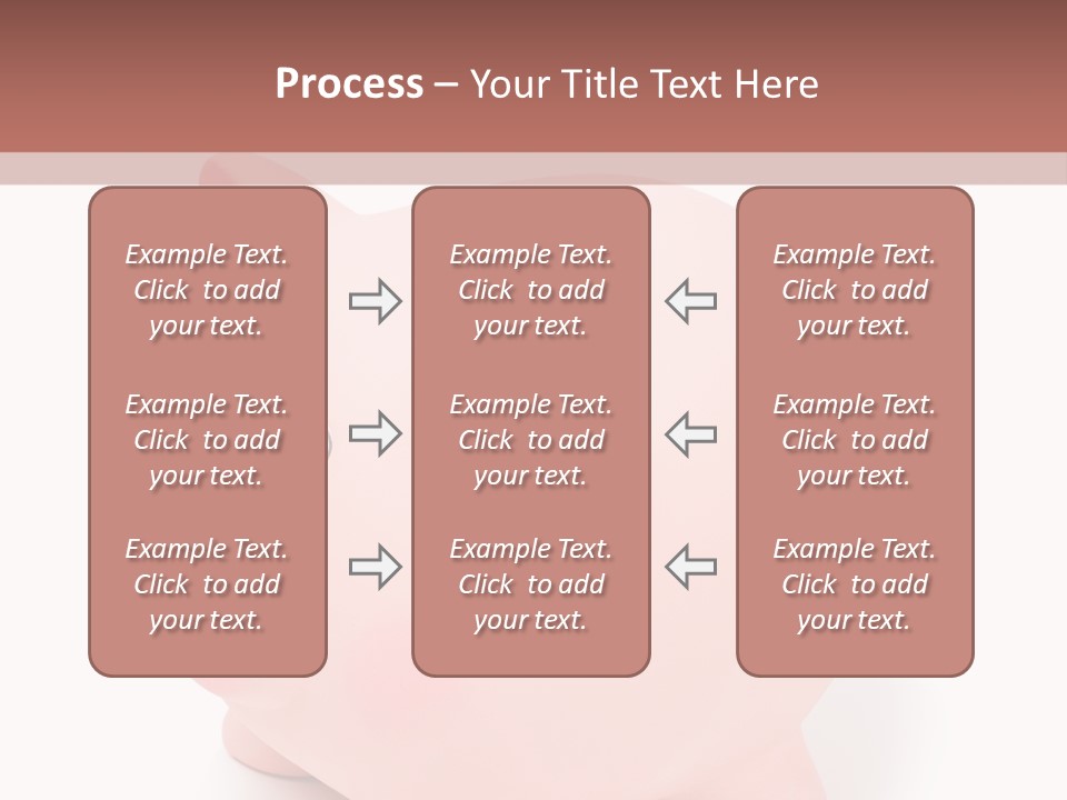 Box Retirement Cash PowerPoint Template