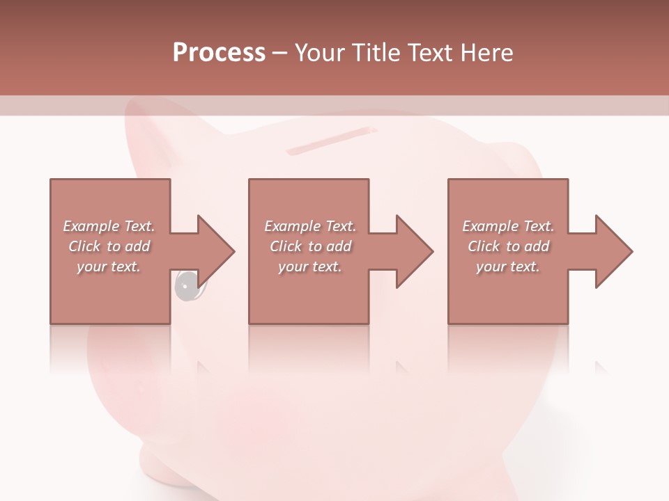 Box Retirement Cash PowerPoint Template