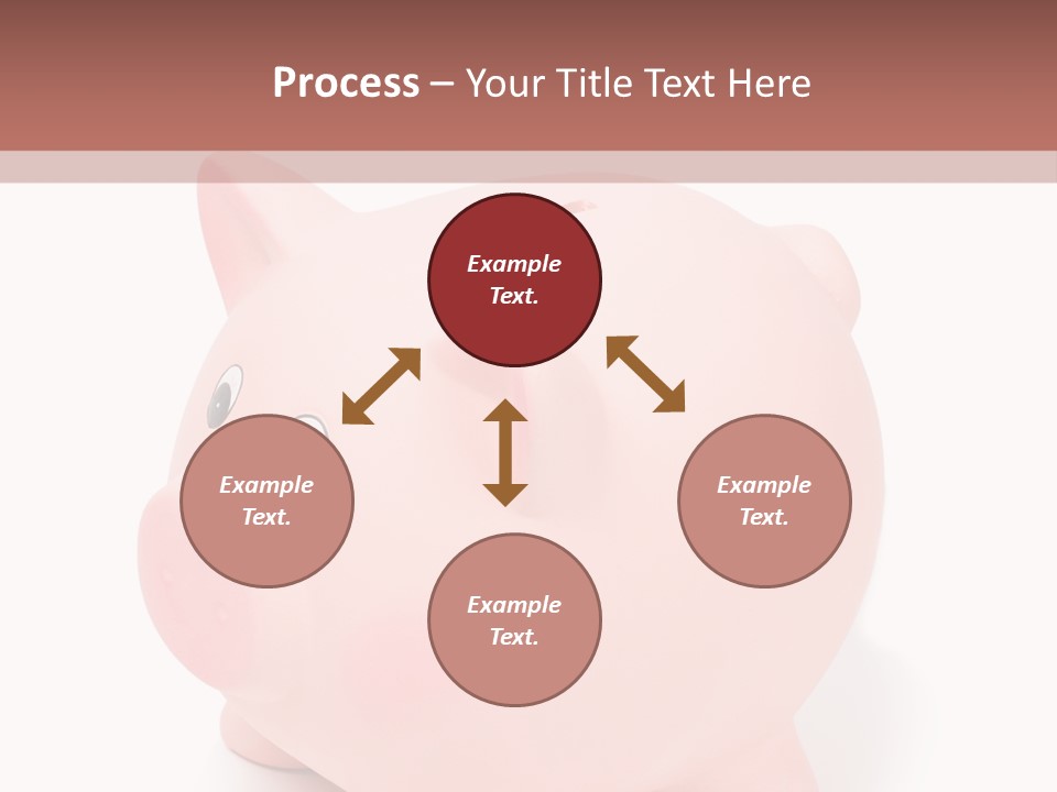 Box Retirement Cash PowerPoint Template