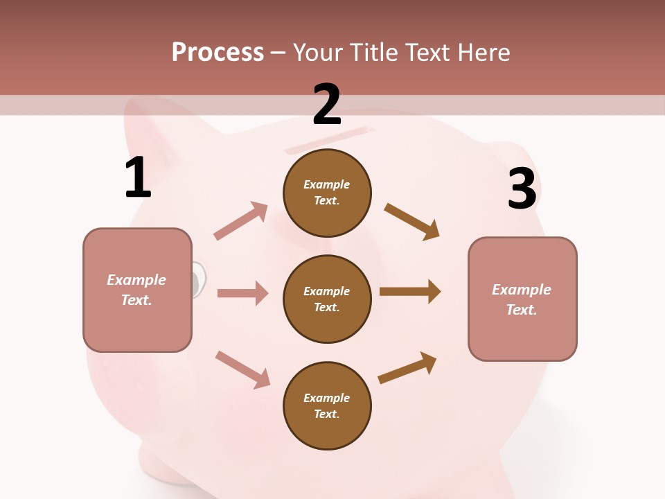 Box Retirement Cash PowerPoint Template