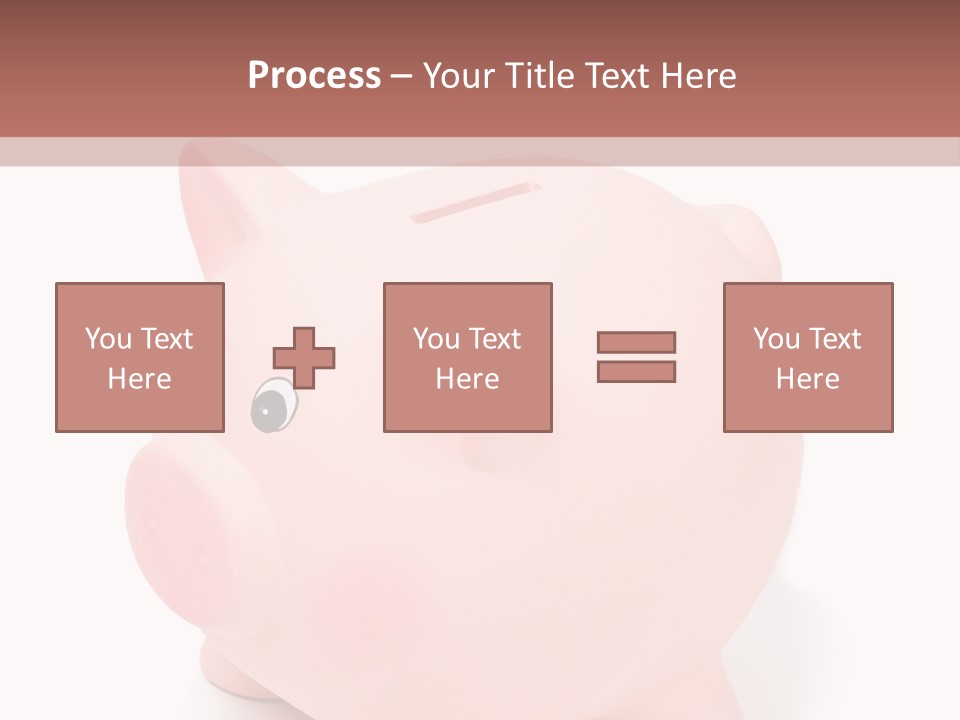 Box Retirement Cash PowerPoint Template