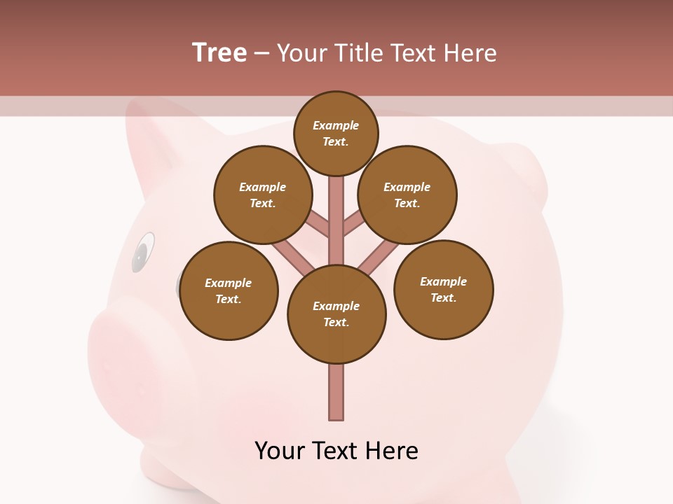 Box Retirement Cash PowerPoint Template