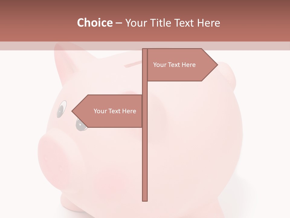 Box Retirement Cash PowerPoint Template