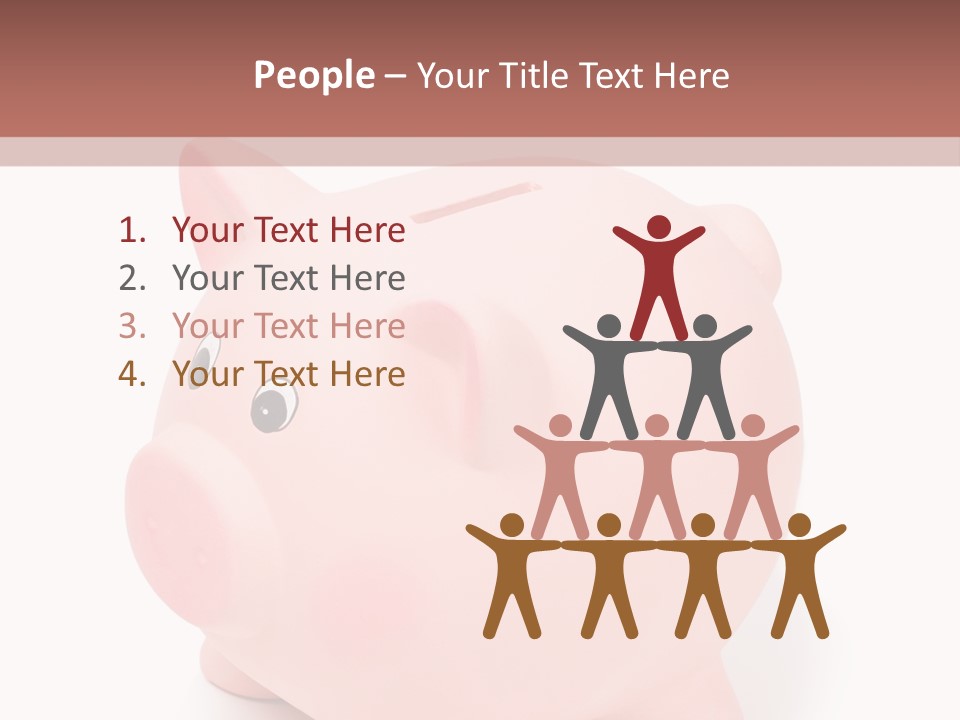 Box Retirement Cash PowerPoint Template