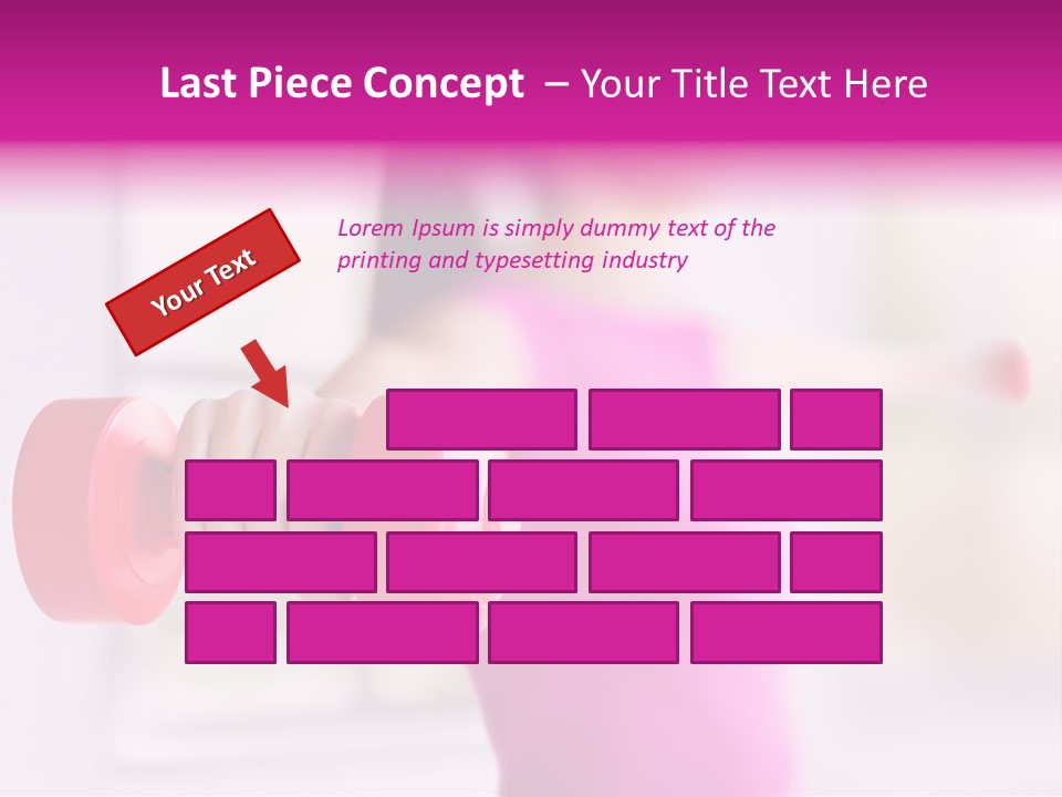 Athlete Heavy Color PowerPoint Template