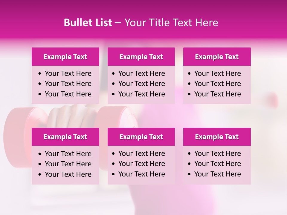 Athlete Heavy Color PowerPoint Template
