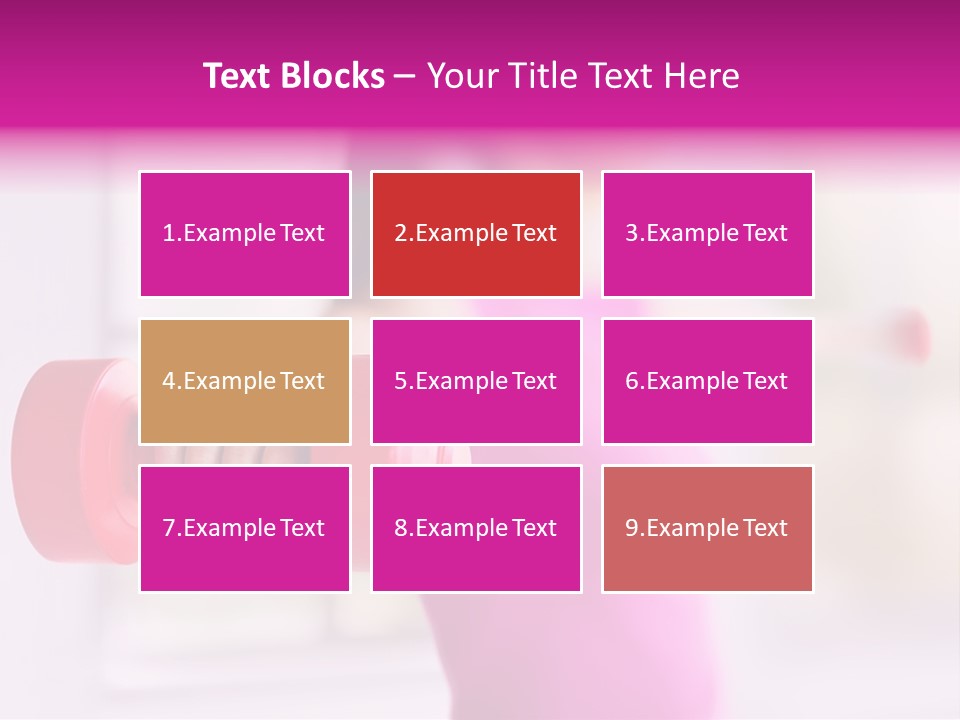 Athlete Heavy Color PowerPoint Template