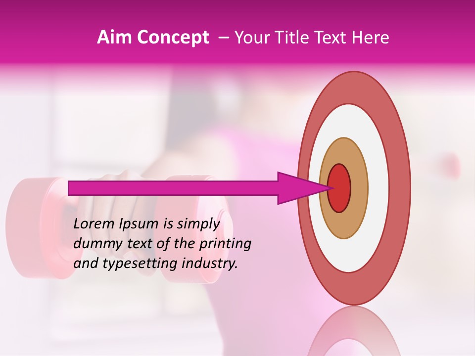 Athlete Heavy Color PowerPoint Template