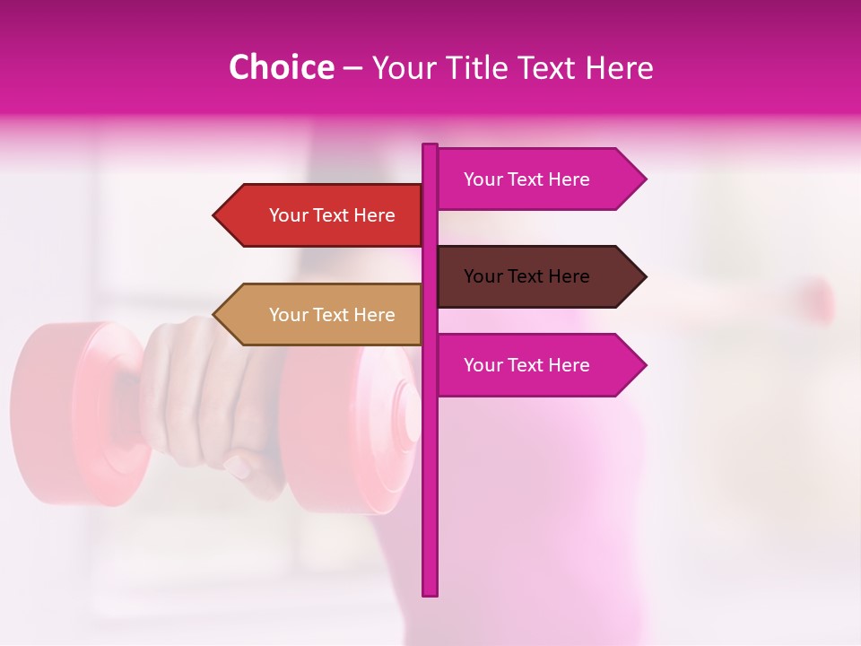 Athlete Heavy Color PowerPoint Template
