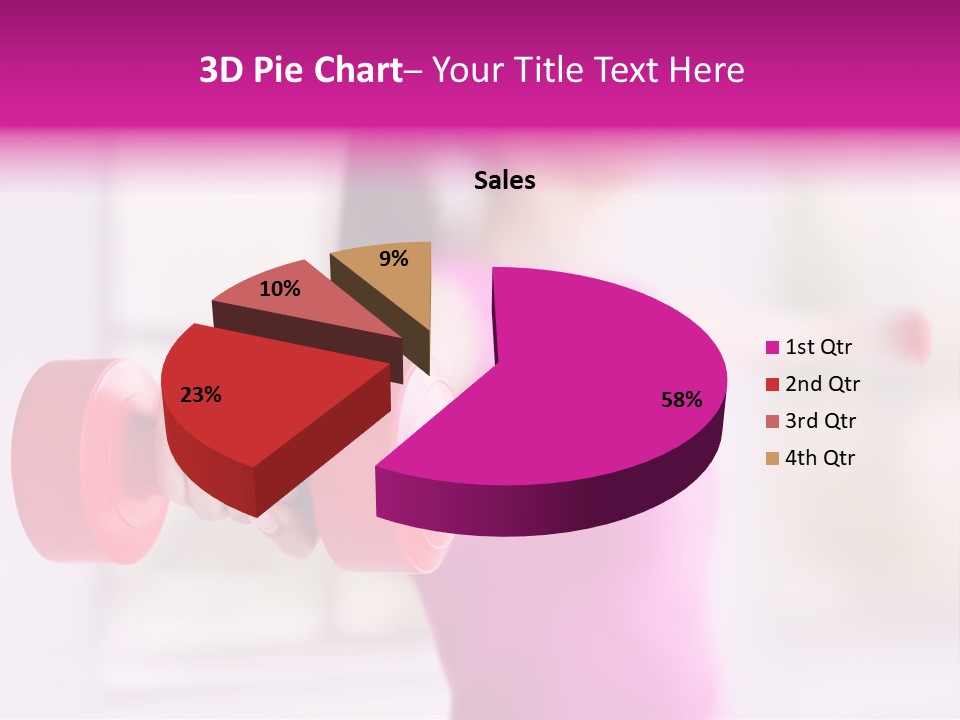 Athlete Heavy Color PowerPoint Template