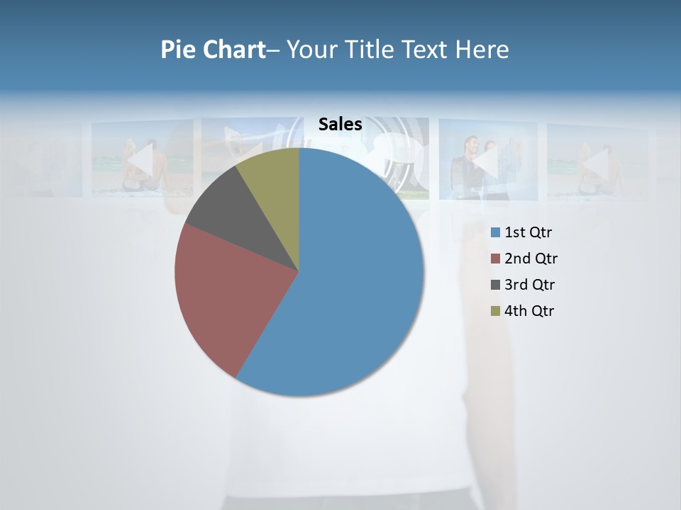 Touching Watching Virtual PowerPoint Template
