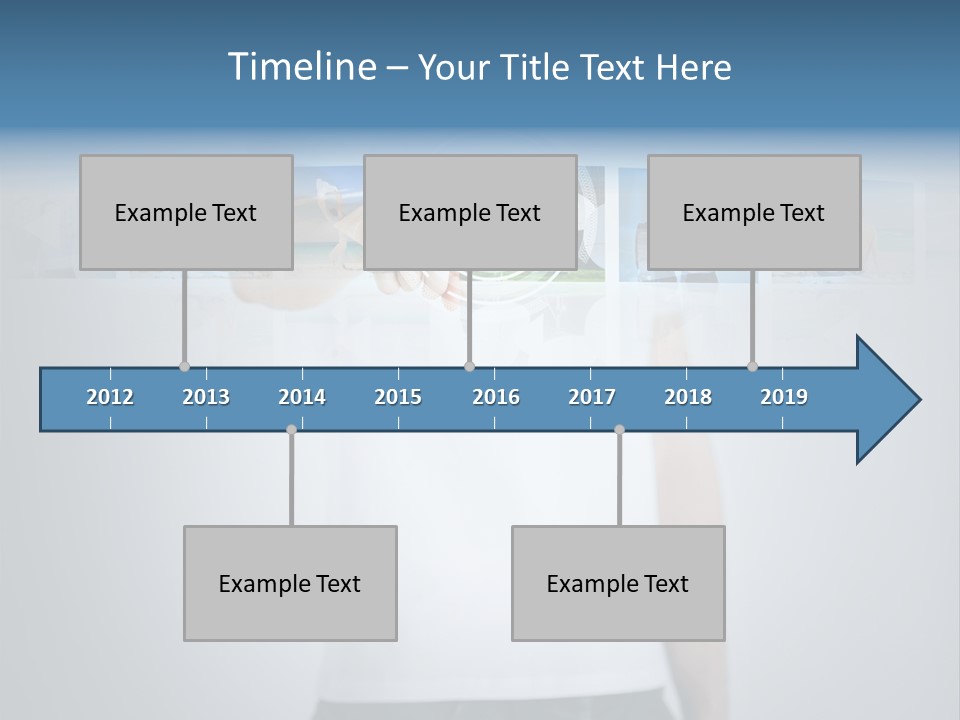 Touching Watching Virtual PowerPoint Template