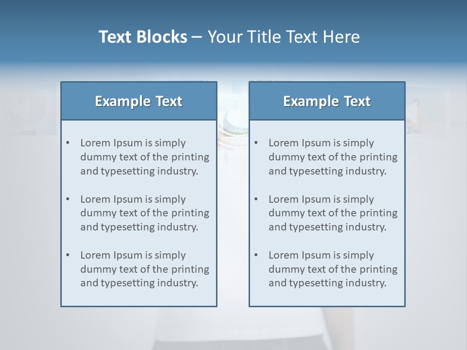 Touching Watching Virtual PowerPoint Template