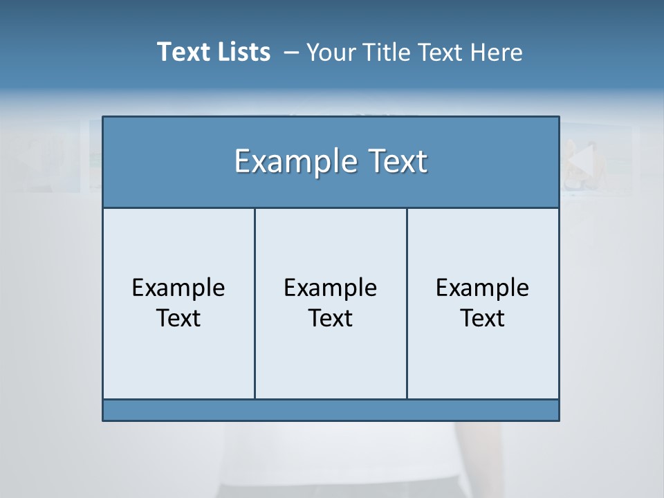 Touching Watching Virtual PowerPoint Template