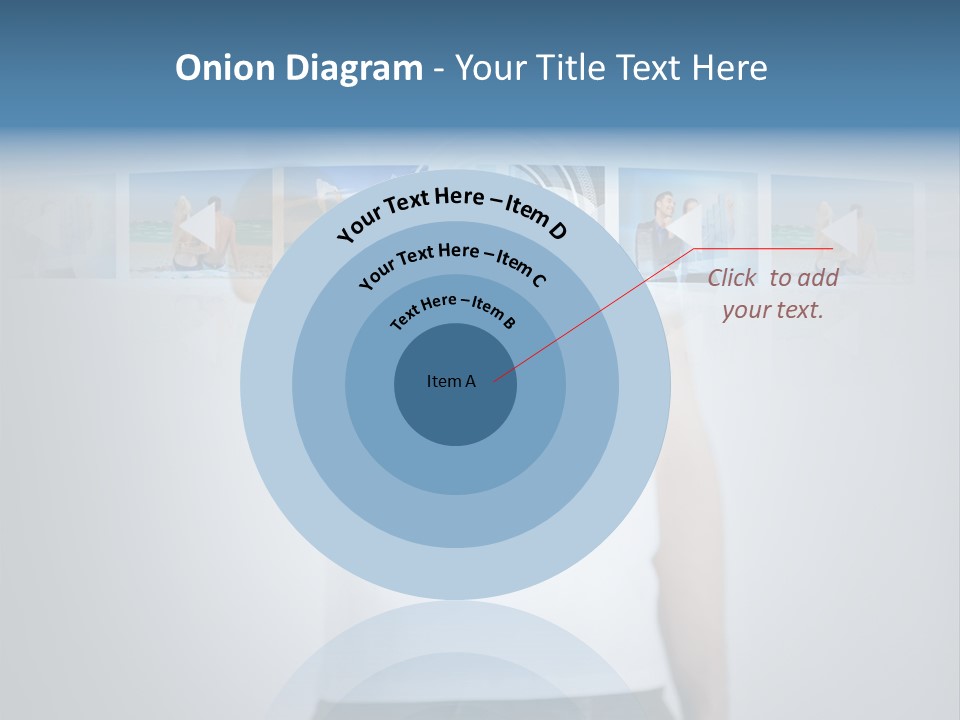 Touching Watching Virtual PowerPoint Template