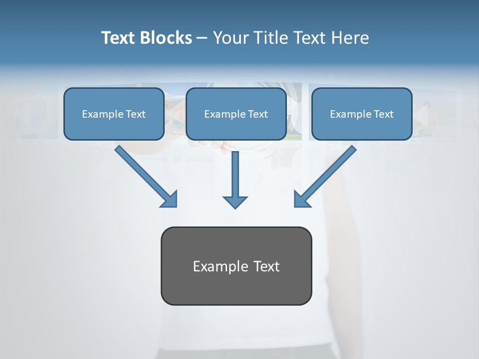Touching Watching Virtual PowerPoint Template