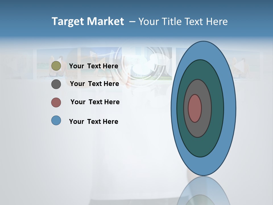 Touching Watching Virtual PowerPoint Template