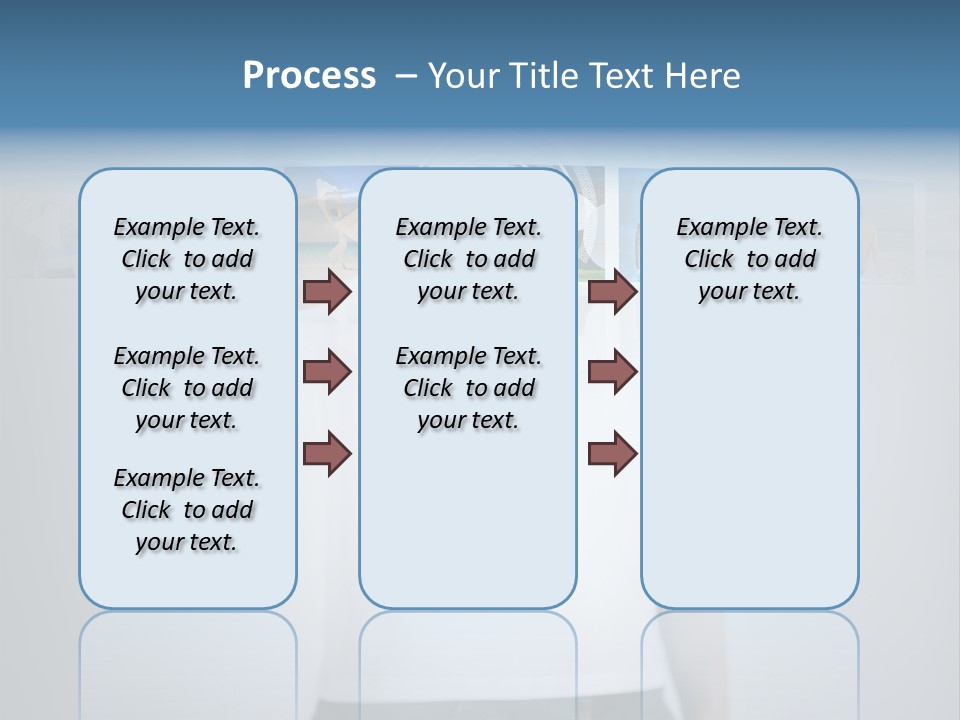 Touching Watching Virtual PowerPoint Template