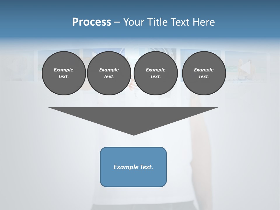 Touching Watching Virtual PowerPoint Template