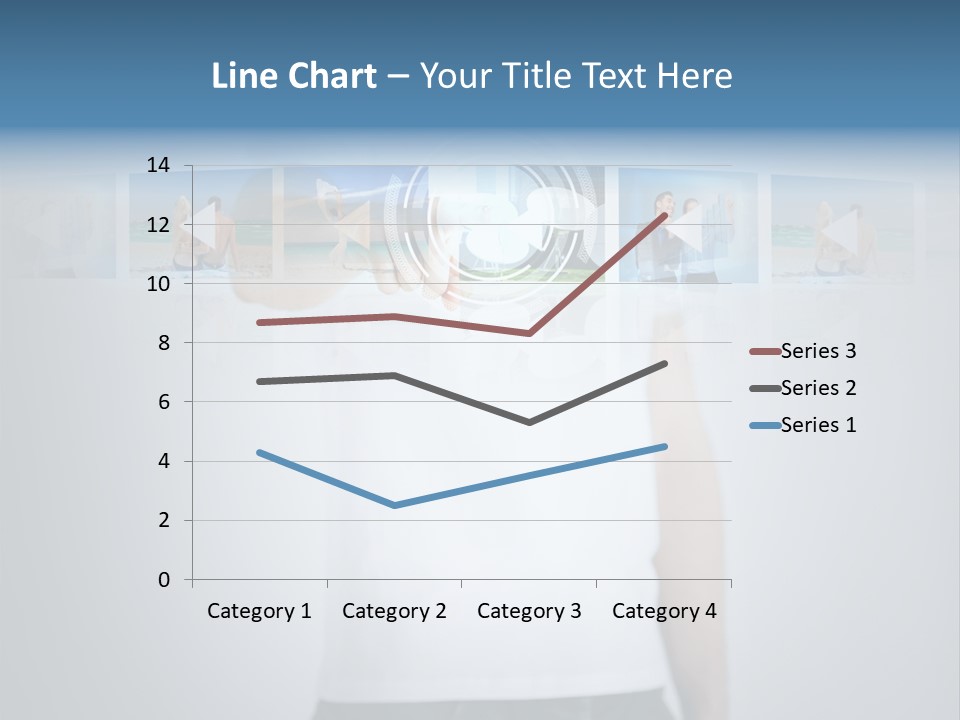 Touching Watching Virtual PowerPoint Template