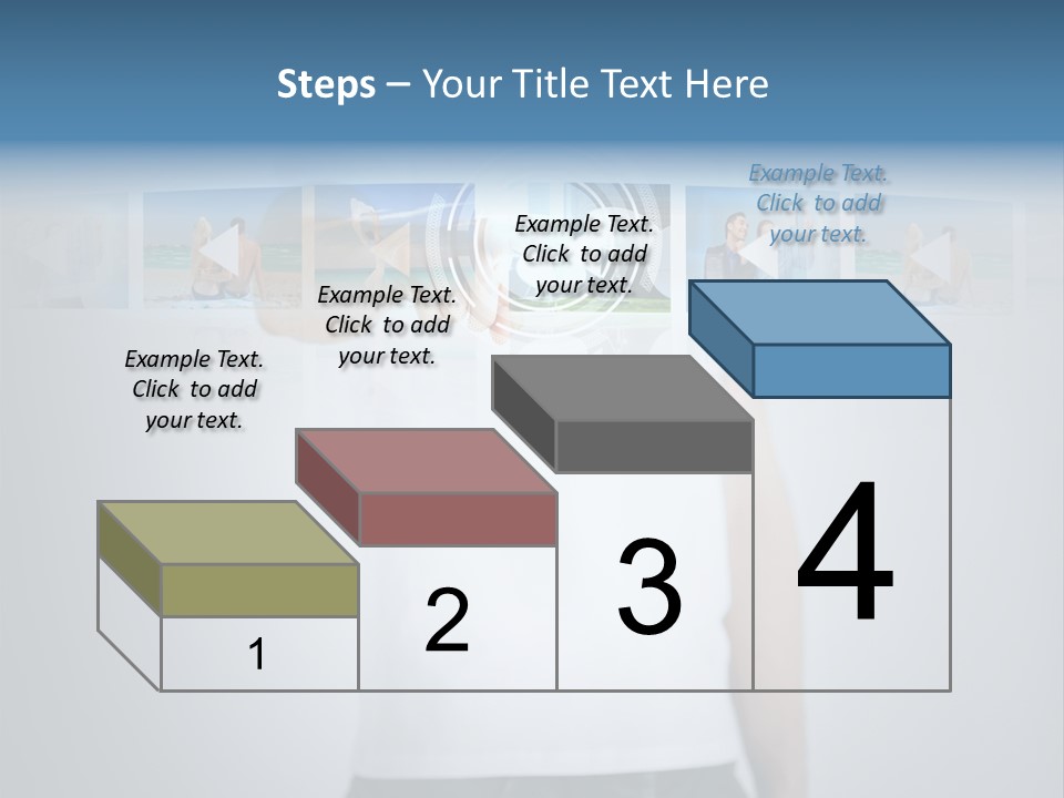 Touching Watching Virtual PowerPoint Template