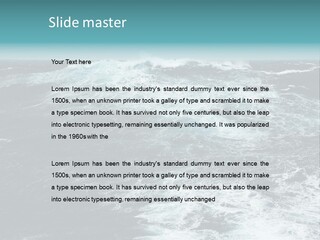 Extreme Wind Cloudy PowerPoint Template