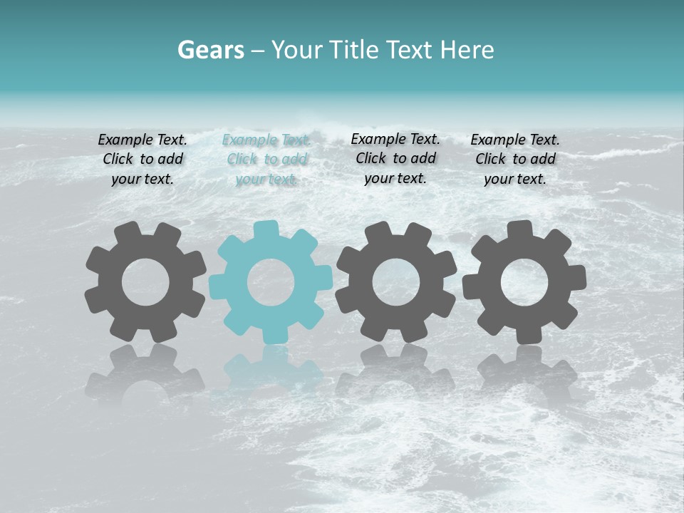Extreme Wind Cloudy PowerPoint Template