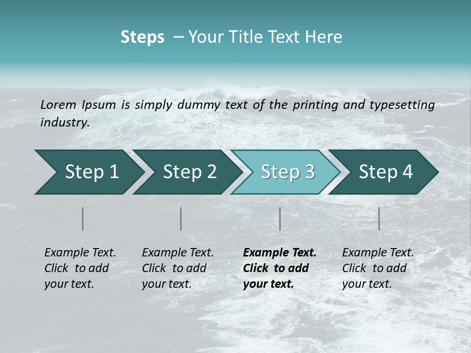 Extreme Wind Cloudy PowerPoint Template