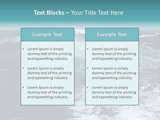 Extreme Wind Cloudy PowerPoint Template