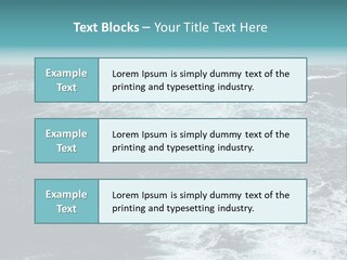 Extreme Wind Cloudy PowerPoint Template