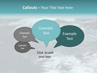Extreme Wind Cloudy PowerPoint Template