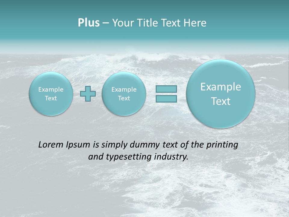 Extreme Wind Cloudy PowerPoint Template