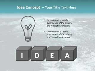 Extreme Wind Cloudy PowerPoint Template
